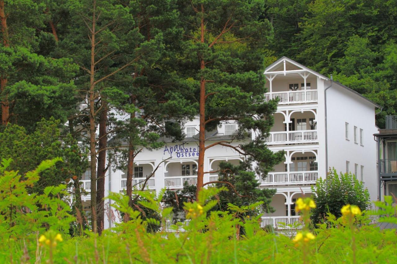 Aparthotel Ostsee Fewo 36 Balkon, Meerblick, Strand 宾茨 外观 照片