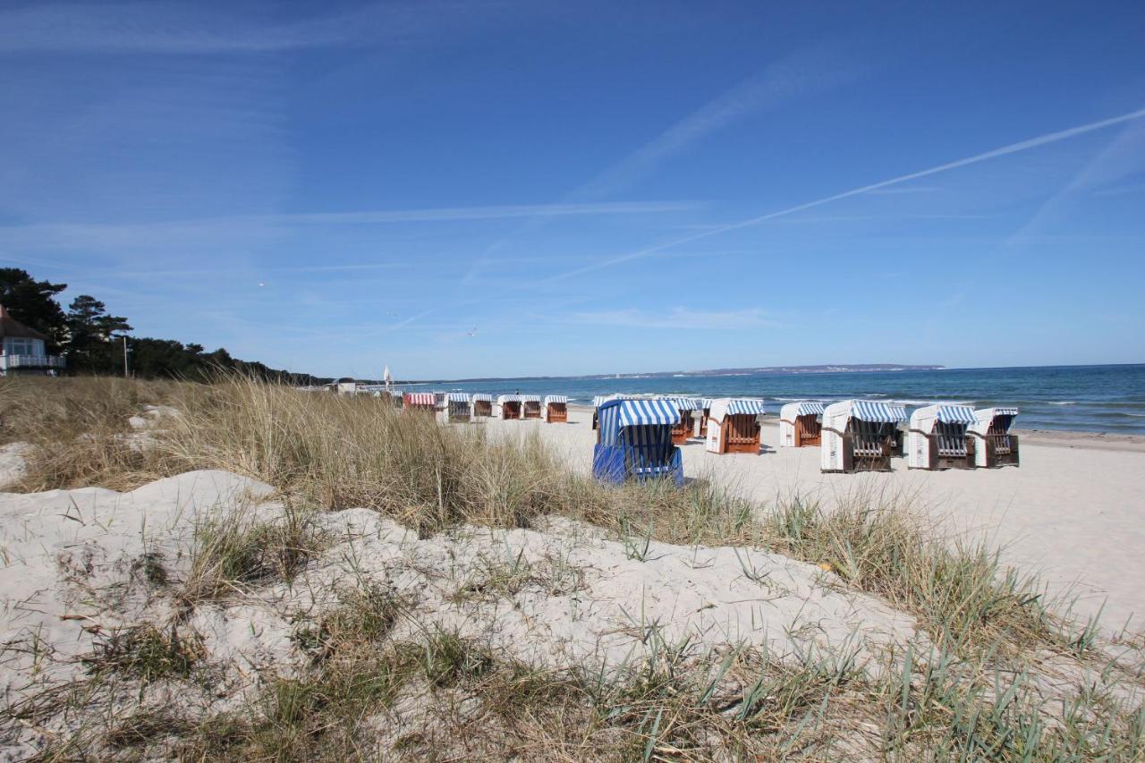 Aparthotel Ostsee Fewo 36 Balkon, Meerblick, Strand 宾茨 外观 照片