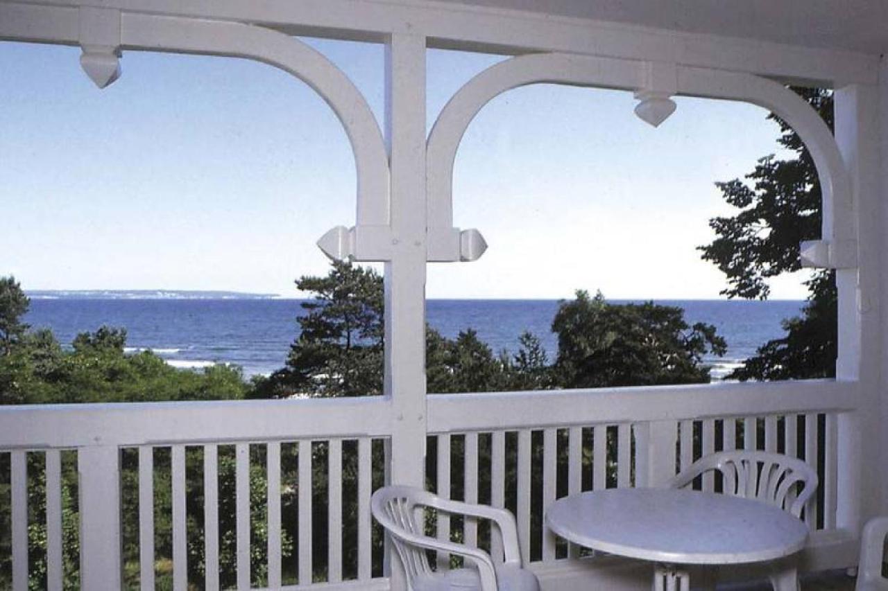 Aparthotel Ostsee Fewo 36 Balkon, Meerblick, Strand 宾茨 外观 照片